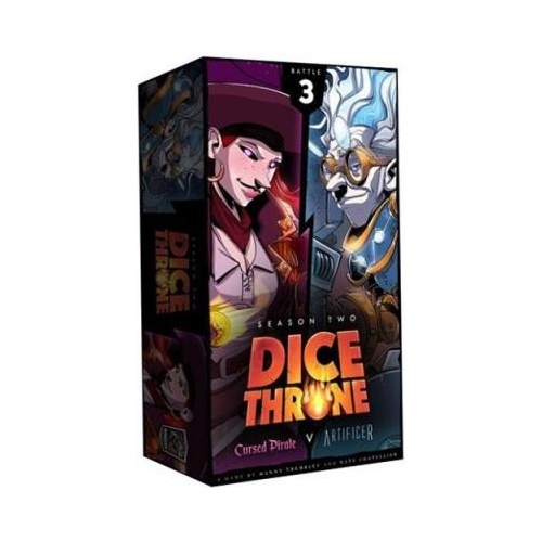 Dice Throne Season 2Battle Box 3 Cursed Pirate vs Artificier Roxley
