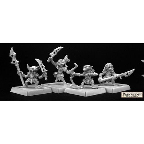 Pathfinder Miniatures: 60006 Goblin Warriors (4)