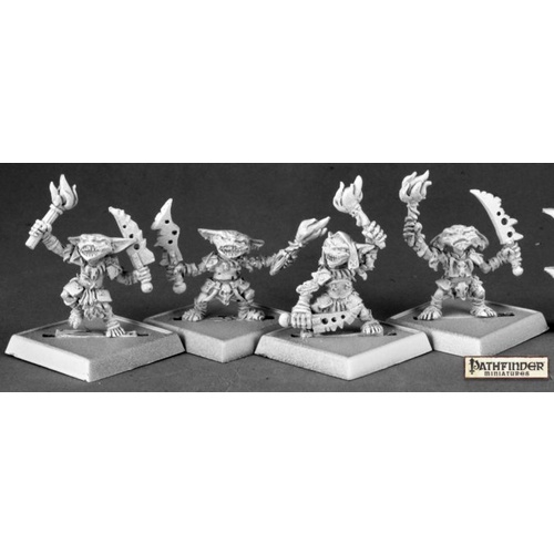 Pathfinder Miniatures: 60017 Goblin Pyros (4)