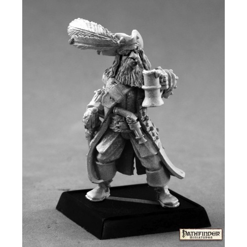 Pathfinder Miniatures: 60137 Captain Kerdak Bonefist