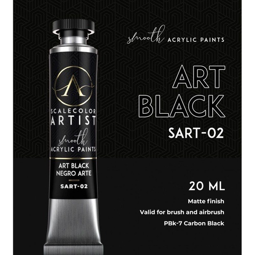 Scale 75 Scalecolor Artist Art Black 20ml