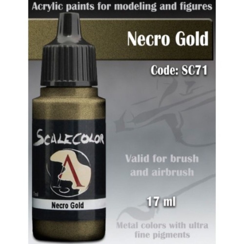 Scale 75 Scalecolor Metal n' Alchemy Necro Gold 17ml