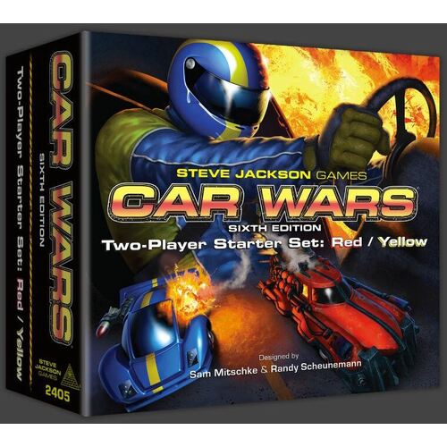 Car Wars 6th Edition: Two Player Starter Set Red / Yellow