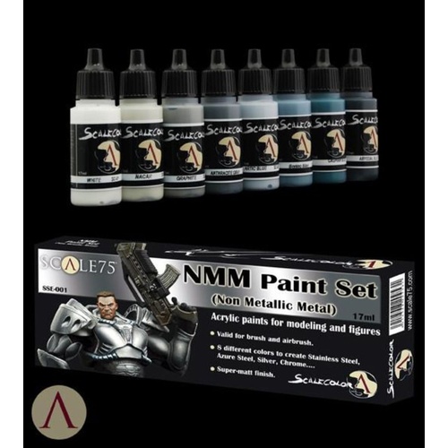 Scale 75 Scalecolor NMM Steel Paint Set
