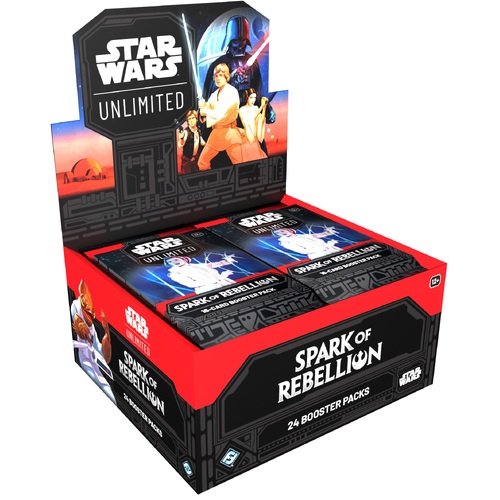 Star Wars Unlimited: Spark of Rebellion Booster Display