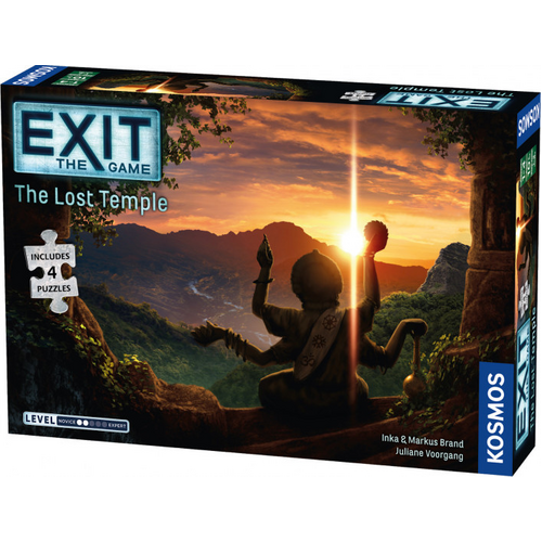 Exit the Game: Lost Temple/Sacred Temple (Jigsaw Puzzle and Game)