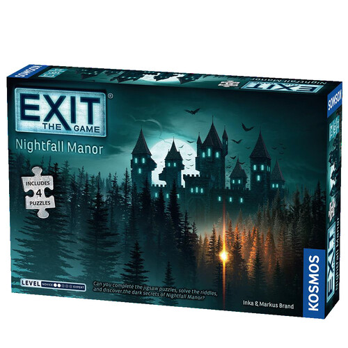 Exit the Game: Nightfall Manor (Jigsaw Puzzle and Game)