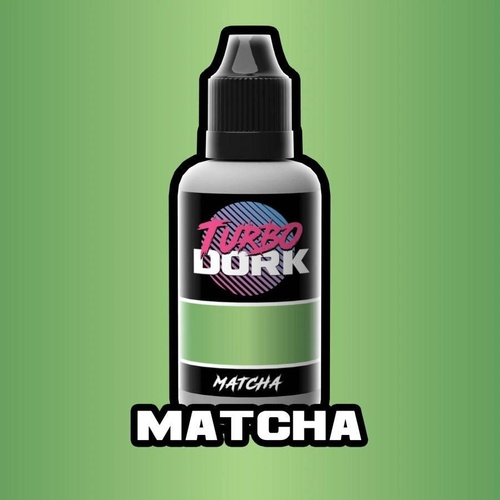 Turbo Dork Matcha Metallic Acrylic Paint 20ml Bottle