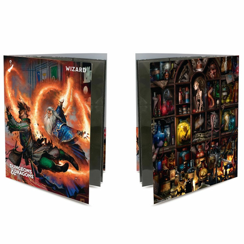 Dungeons & Dragons Character Folio with stickers - Wizard