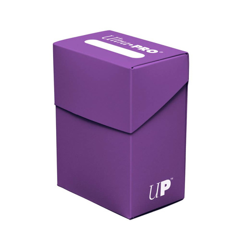 Ultra Pro Solid Purple Deck Box