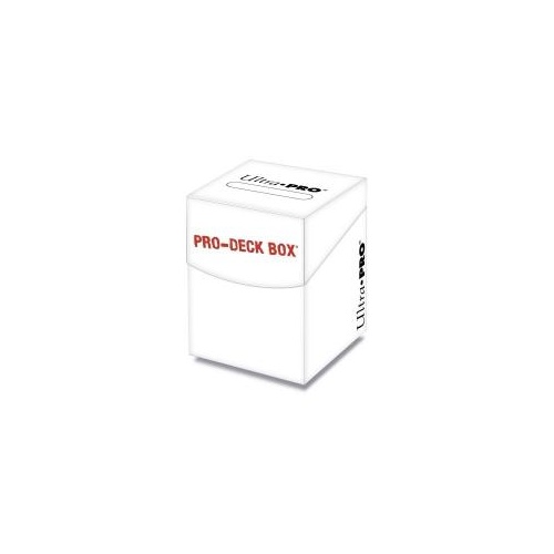 Ultra Pro 100+ Deck Box - White