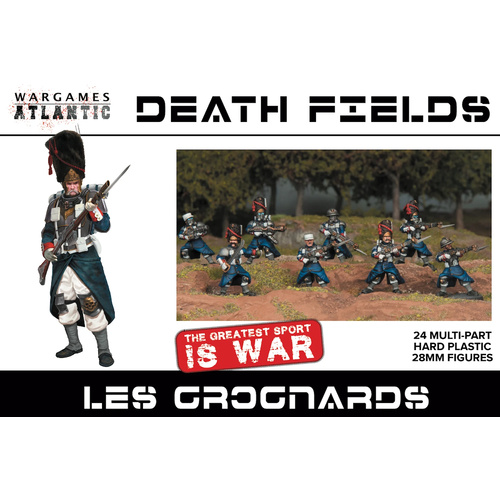 Les Grognards - 24 hard plastic heroic 28mm sci-fi troops