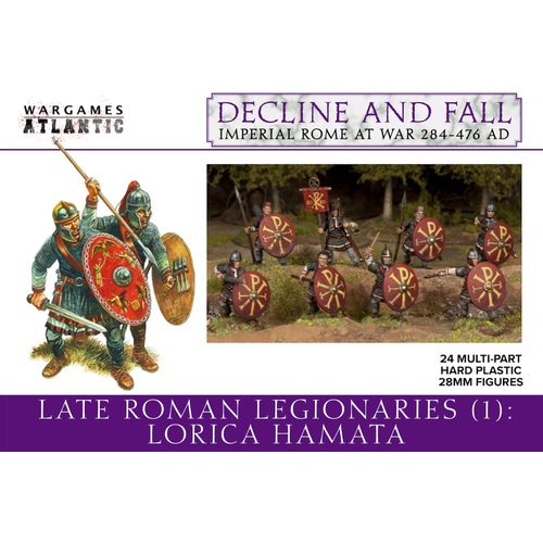 Late Roman Legionaries (1): Lorica Hamata 24x 28mm Late Roman Troops
