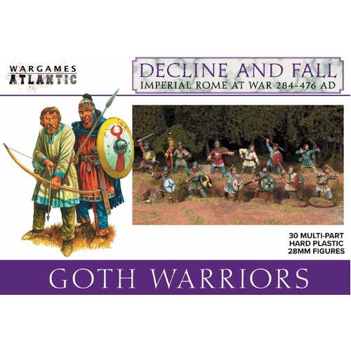 Goth Warriors - 30x 28mm Late Roman Troops