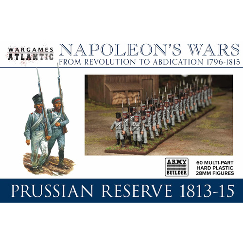 Prussian reserve 1813-15 - 60x 28mm Napoleon's Wars