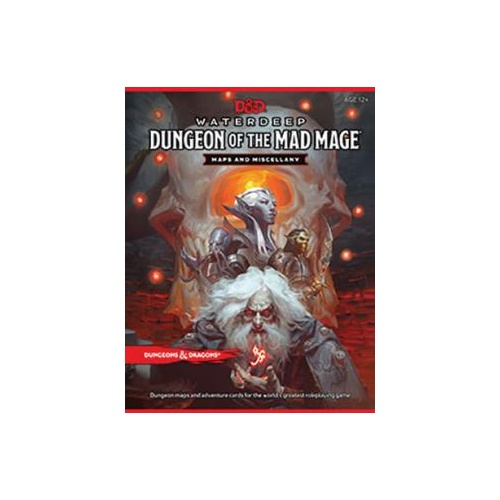 D&D Waterdeep: Dungeon of the Mad Mage Maps and Miscellany Pack