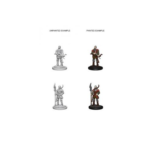 Pathfinder Deep Cuts Unpainted Minis — Town Guards