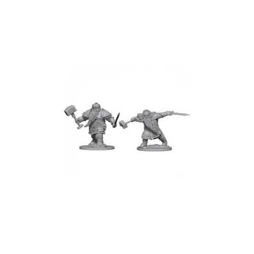 D&D Nolzurs Marvelous Unpainted Minis: Dwarf Male Fighter