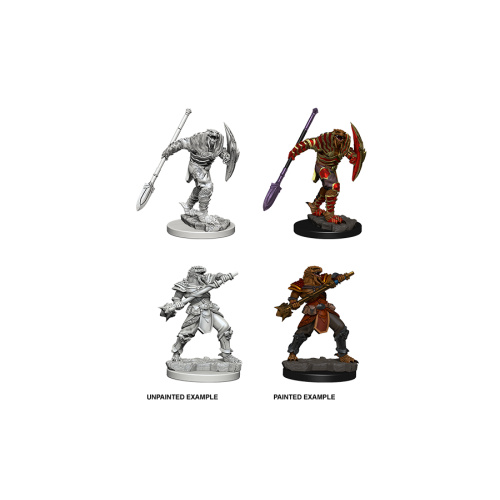 D&D Nolzurs Marvelous Unpainted Minis: Dragonborn Male Fighter with Spear