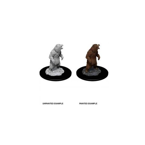Pathfinder Deep Cuts Unpainted Minis — Grizzly Bear