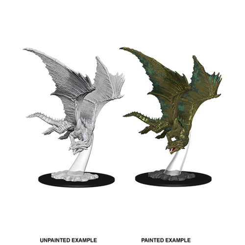 D&D Nolzurs Marvelous Unpainted Miniatures: Young Bronze Dragon