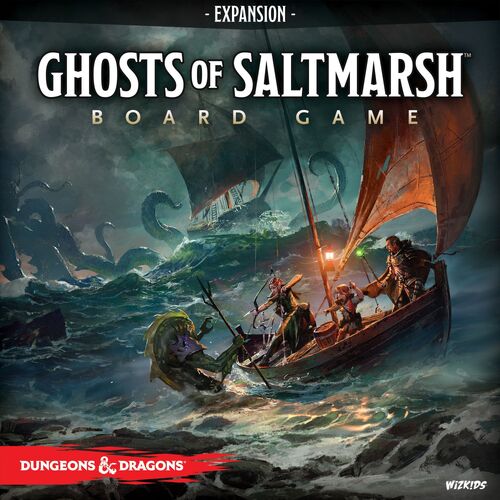 D&D Ghosts of Saltmarsh Adventure System Board Game 