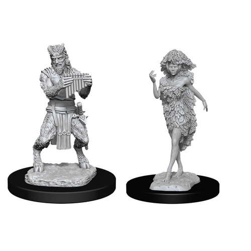 D&D Nolzurs Marvelous Unpainted Miniatures: Satyr and Dryad