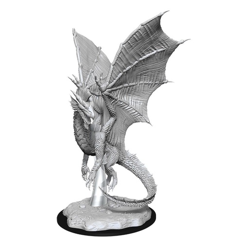 D&D Nolzurs Marvelous Unpainted Miniatures: Young Silver Dragon