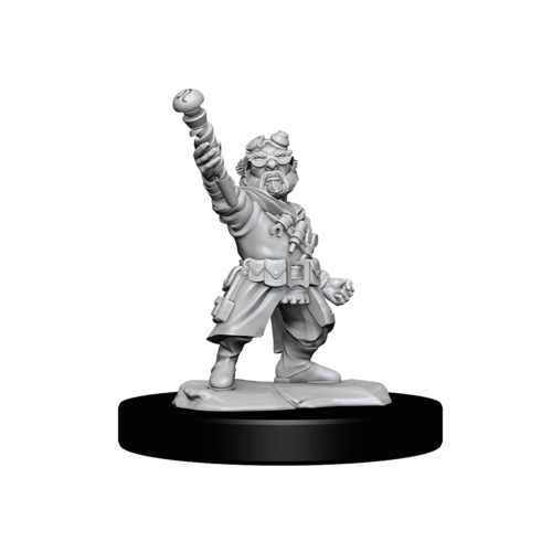 Pathfinder Deep Cuts Unpainted Miniatures Gnome Artificer Male