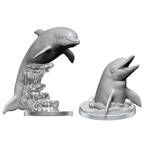 D&D Nolzurs Marvelous Unpainted Miniatures: Dolphins