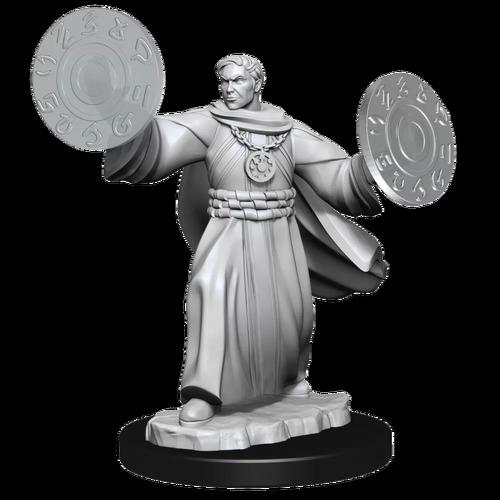 Critical Role: Unpainted Miniatures - Human Graviturgy and Chronurgy Wizards
